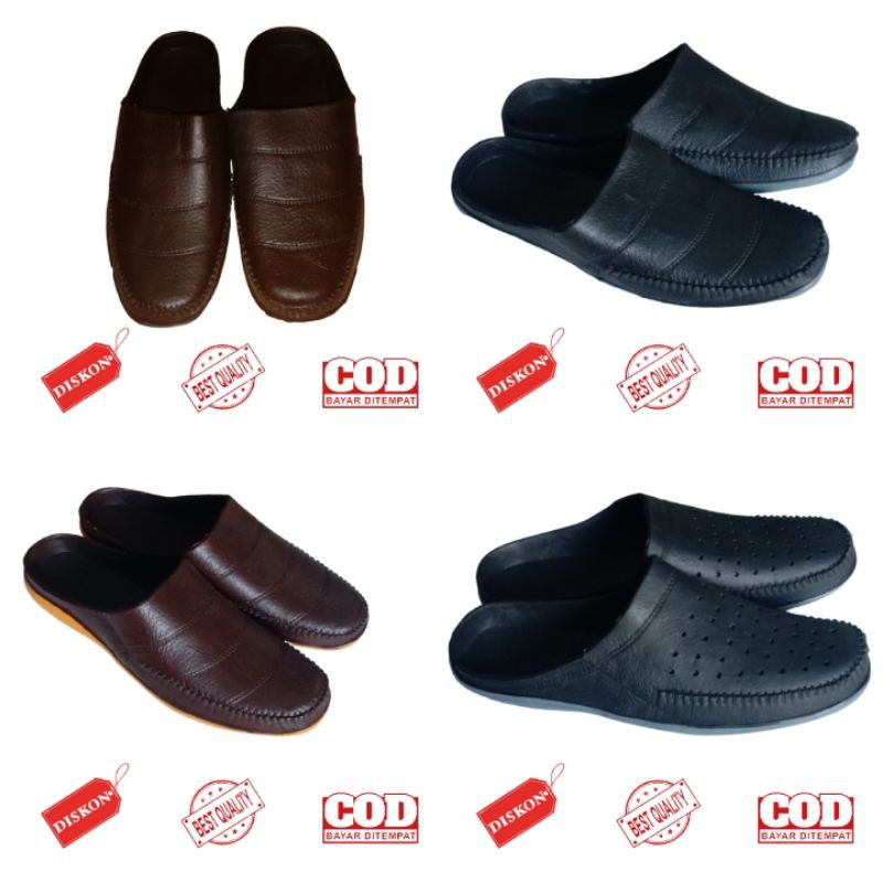 Daltu Karet Pria Selop Sandal Slip Slop Karet