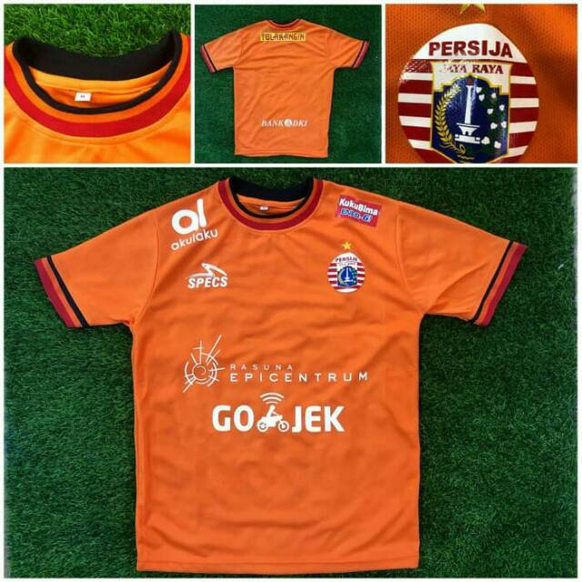 ORANGE JERSEY PERSIJA THIRD LIGA 1 INDONESIA GRADE ORI 2018 2019