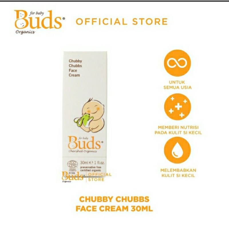 Buds Chubby Chubbs Face Cream 30 ml