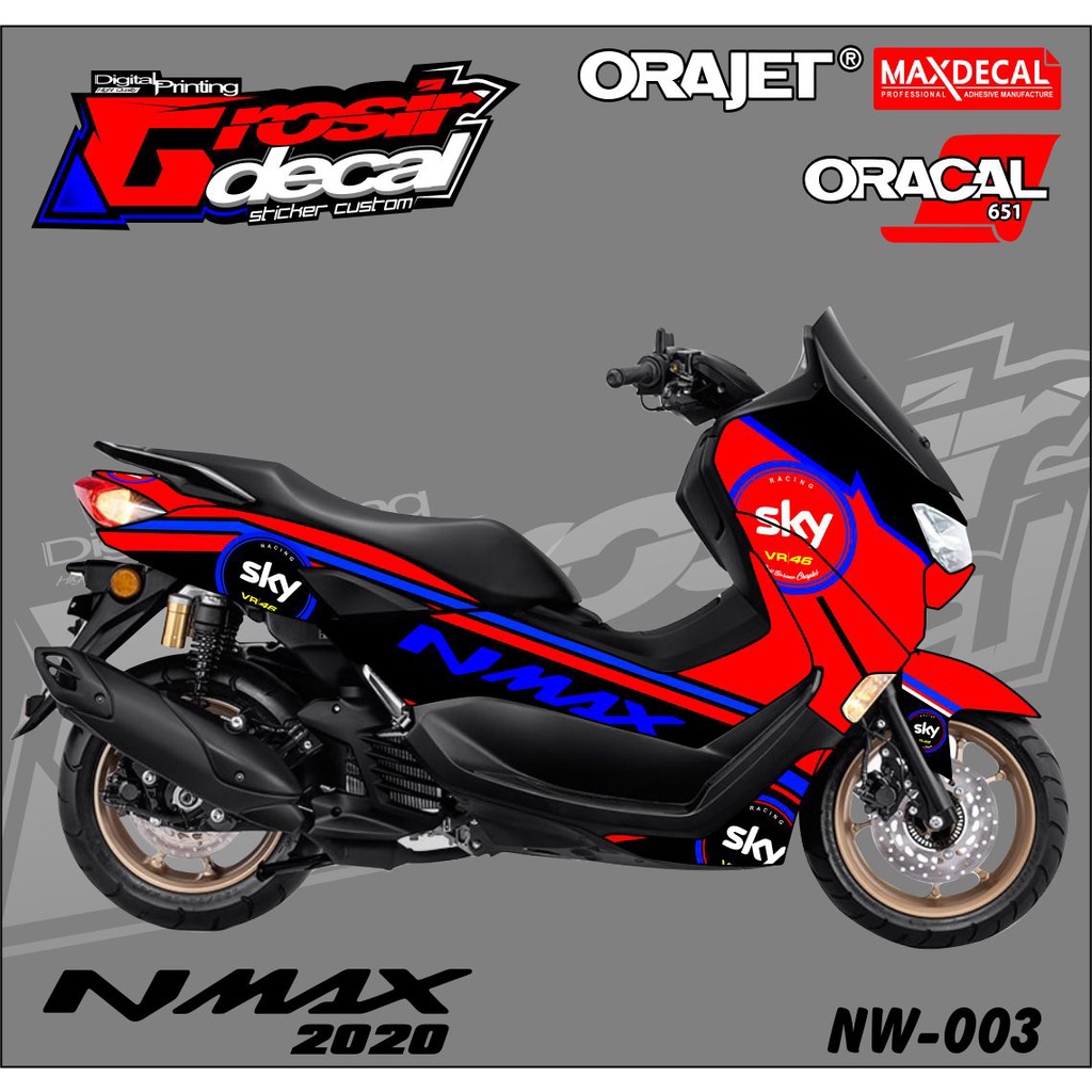 STICKER STRIPING NMAX NEW 2020 STRIPING NMAX NEW 2020 fullbody