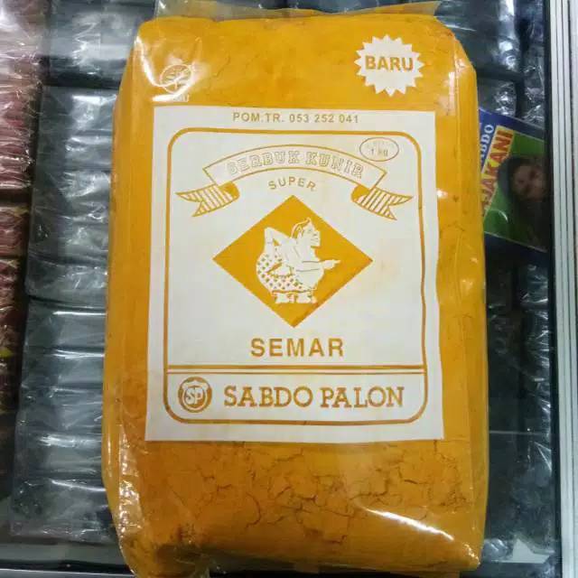 

Bubuk kunyit asli tanpa campuran