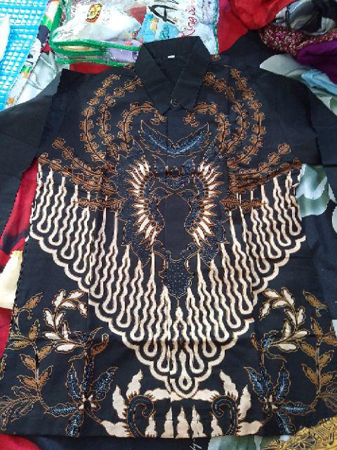 Kemeja Batik Pria Astaguna Panjang By Kanaya Batik