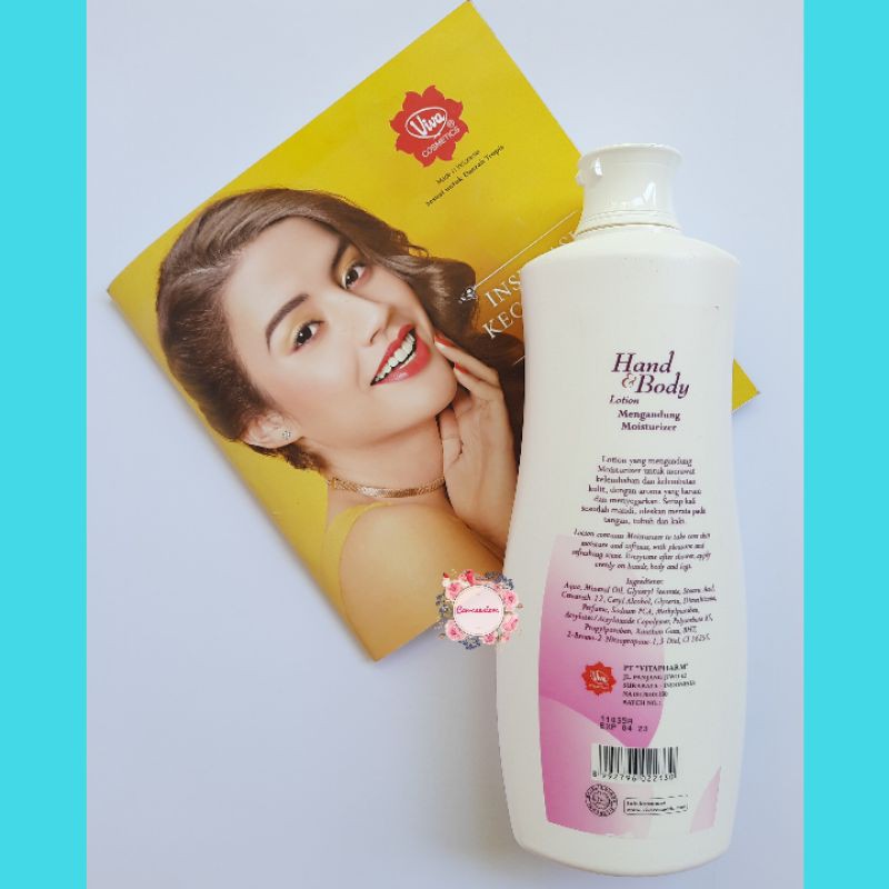 VIVA HAND &amp; BODY LOTION SEXY 550 ML