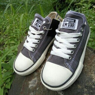 Converse All Star kids/grey/abu-abu/sepatu santai/sepatu sekolah