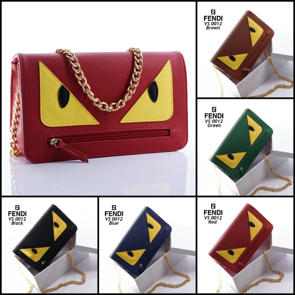 Tas wanita Fendi Monster with Box Included B6155