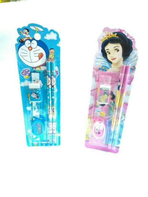 Paket Alat Tulis/study set/stationery set/souvenir ulang tahun anak