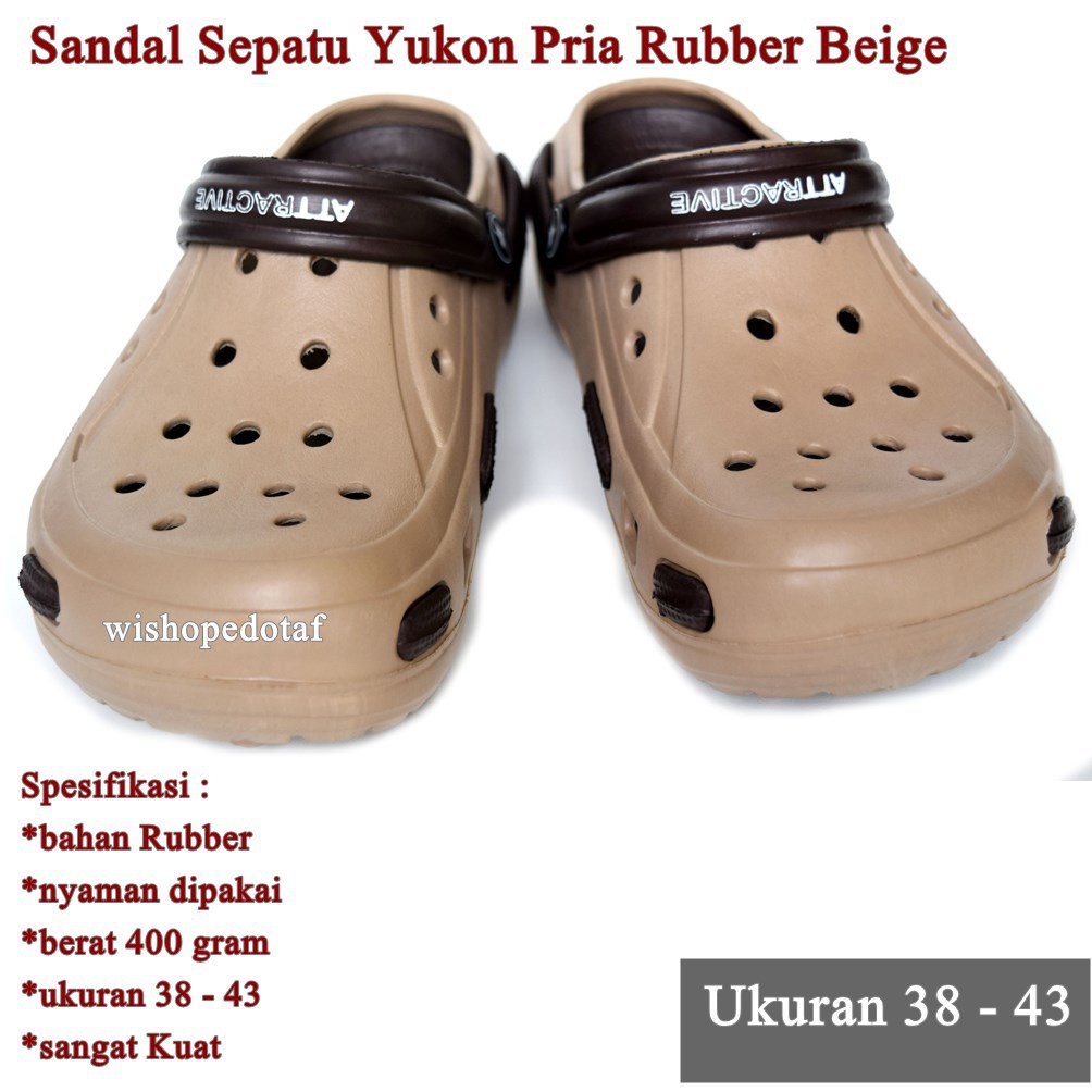 Sandal Original Sepatu Pria Yukon Feima Rubber