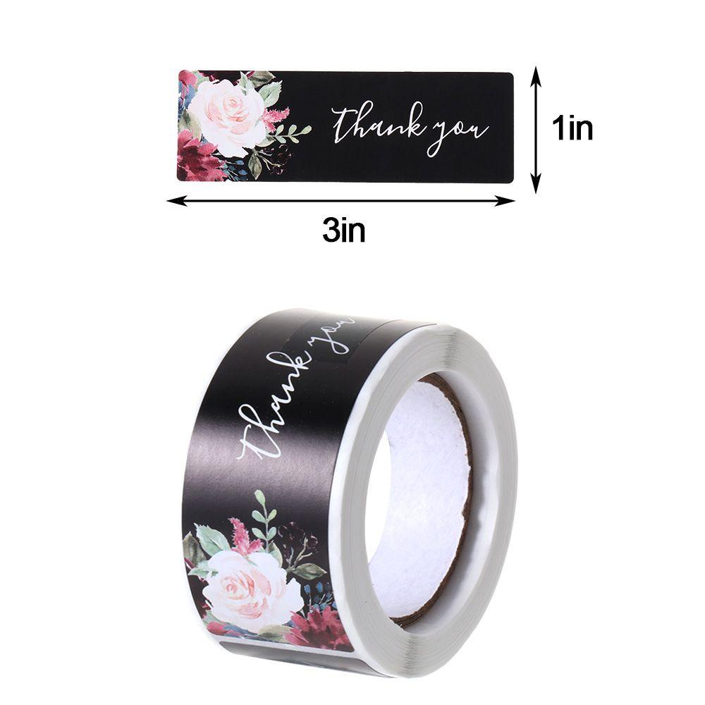 Suyo Stiker Label Tulisan Thank You Handmade Untuk Dekorasi Pesta
