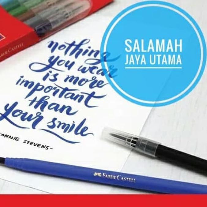 

Imurahl Calligraphy Brush Pen Faber Castell 12 Warna