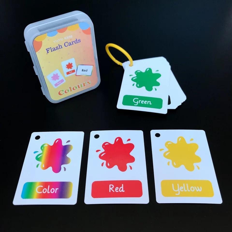 yoyo children flashcard - flash cards kartu belajar bahasa Inggris