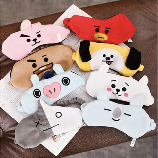 TU88 Masker Penutup Mata BTS BT21 Bangtan KPOP Korea Head 