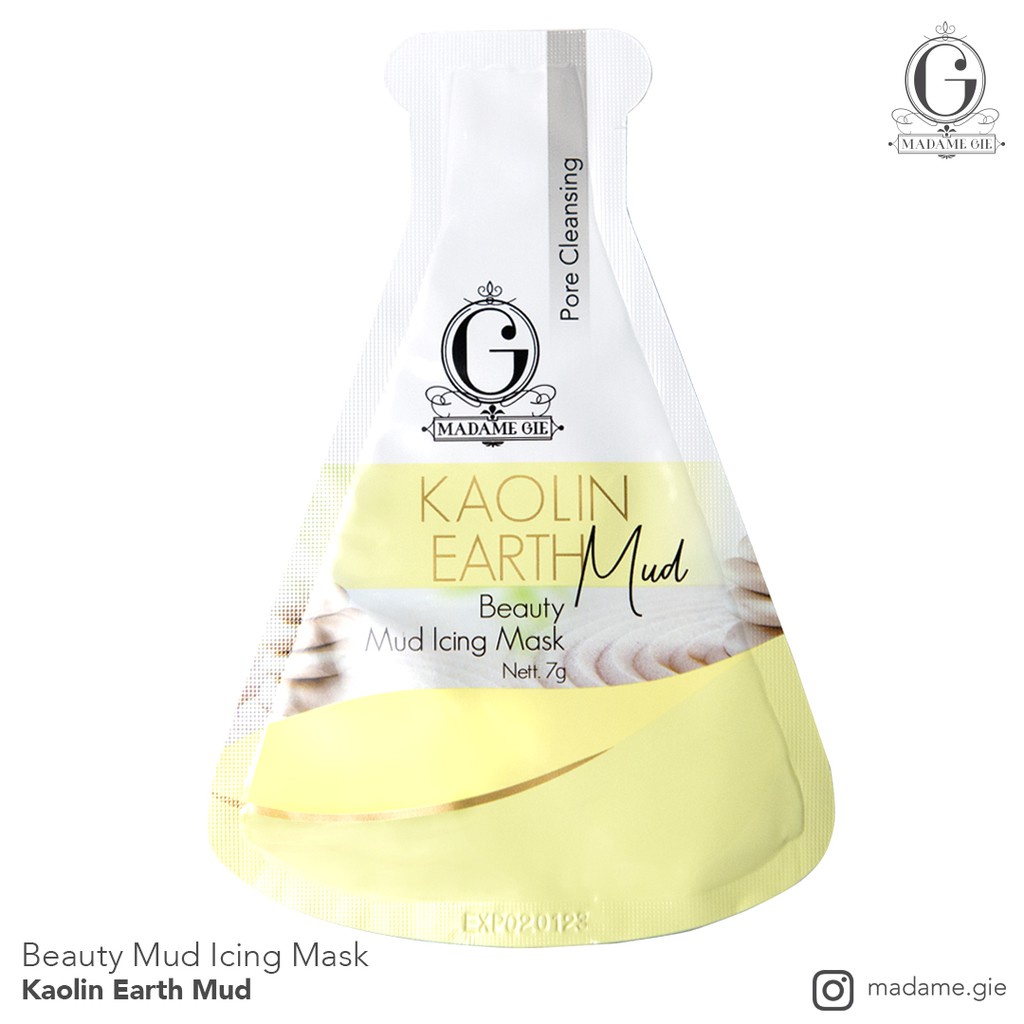 Madame Gie Beauty Mud Icing Mask 7g | Masker Wajah Lumpur