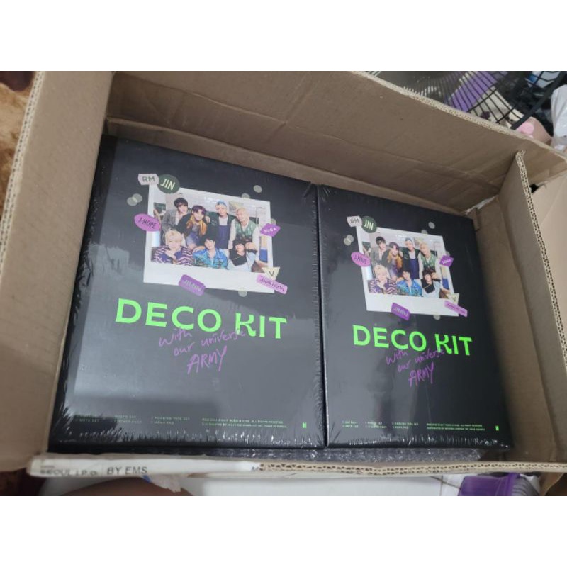 [Ready Stock] BTS Deco Kit Sealed
