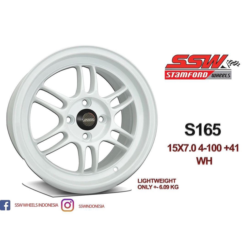 Velg Mobil Jazz Brio Agya Mobilio SSW S165 R15