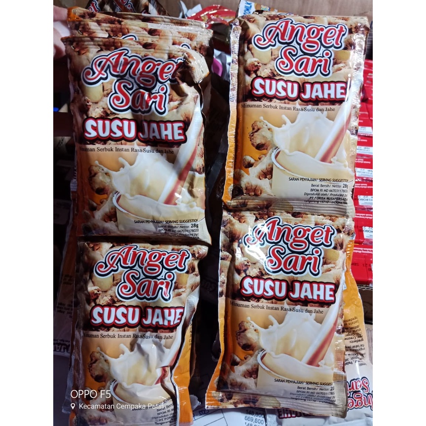 Susu Jahe Anget Sari Renceng isi 10 Sachet