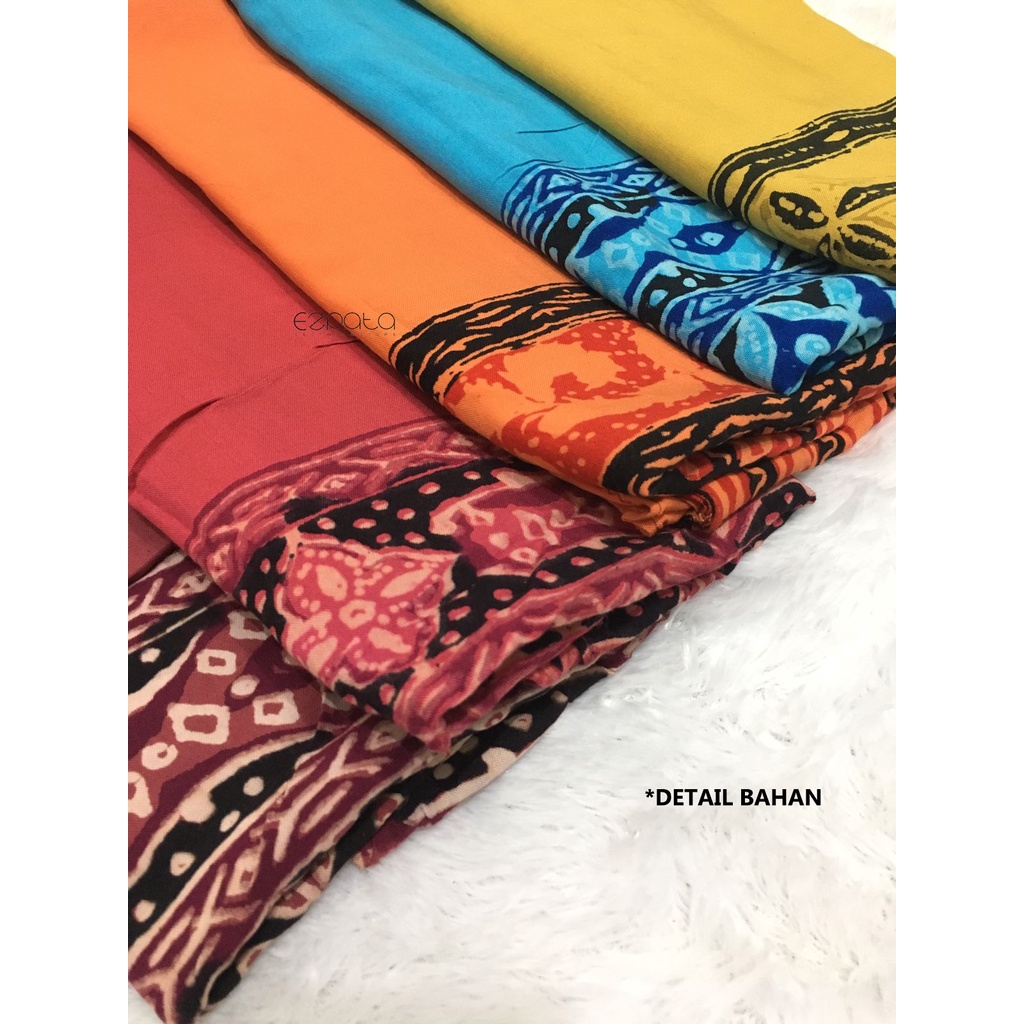 Ezpata Selendang Tari Anak Panjang Ukuran 262x37cm Bahan Kain Batik Menari Warna Random