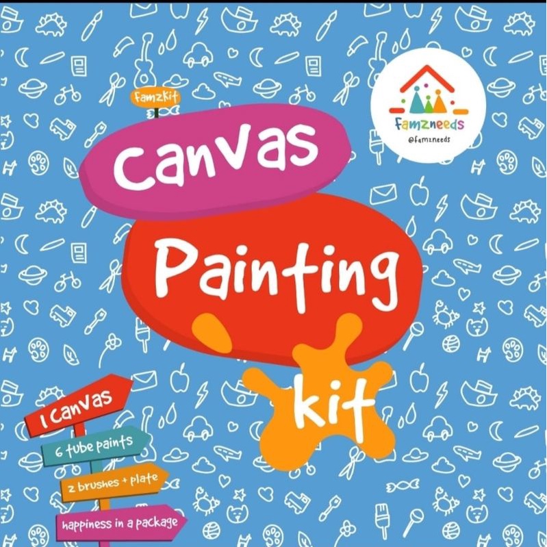 

Canvas Painting Kit