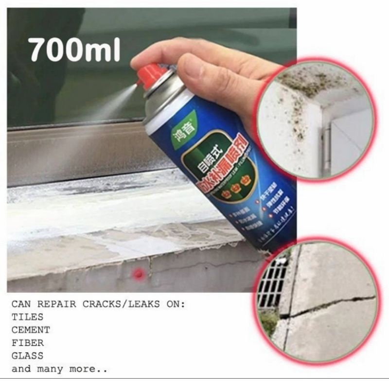 Semprotan Spray Anti Bocor 700ml Waterproof Leak Tahan Air