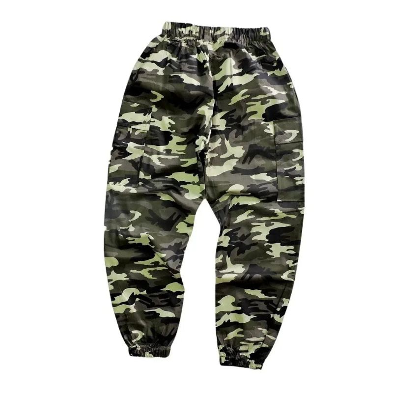 Celana Jogger Anak Laki Laki Import Motif Army Joger Panjang Kids Cowok Usia 12 13 14 Tahun Keren