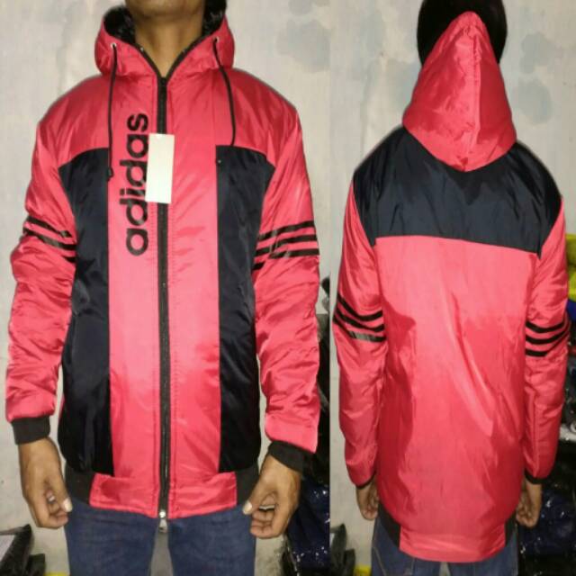 jaket parasut kembung adidas