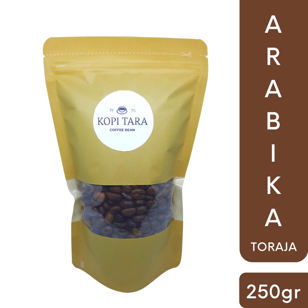 

BIJI KOPI ARABIKA TORAJA ROASTED 250GR