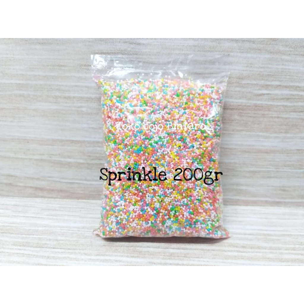 

REPACK ELMER SUGAR SPRINKLE 200GR WARNA/I - SPRINKLE HIASAN KUE 200 GR