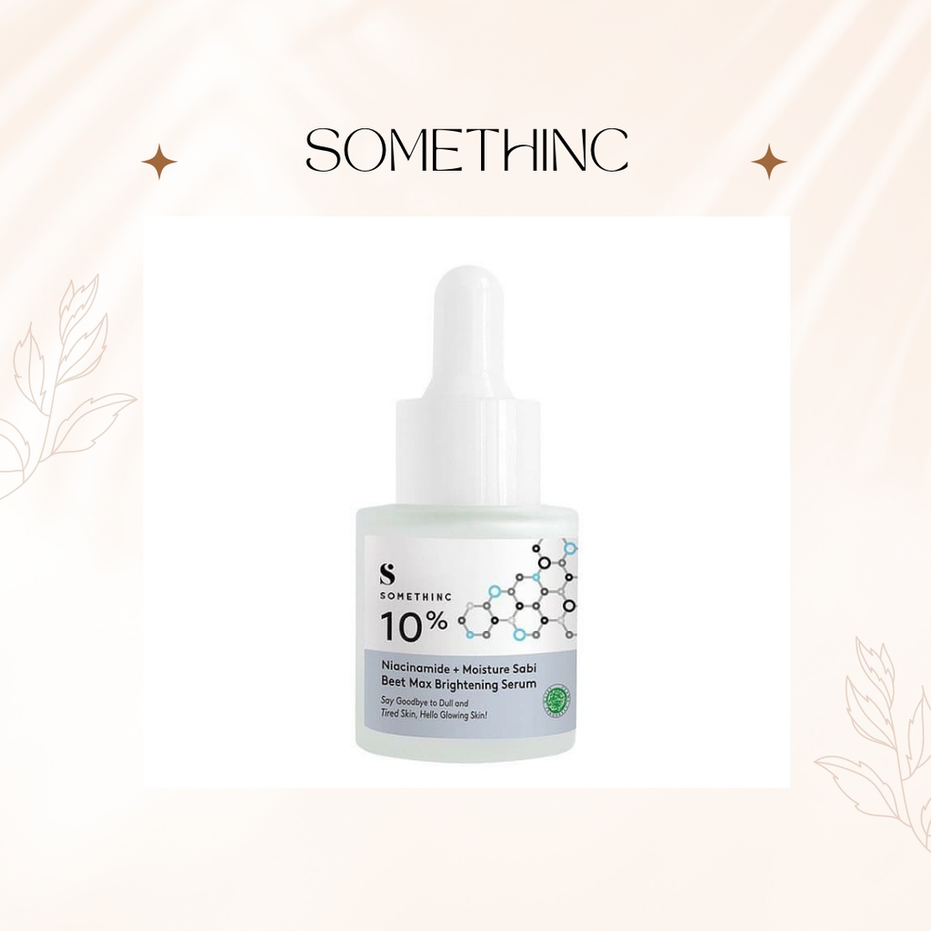 SOMETHINC 10% Niacinamide + Moisture Sabi Beet Max Brightening Serum - Kulit Cerah Maksimal (Normal)