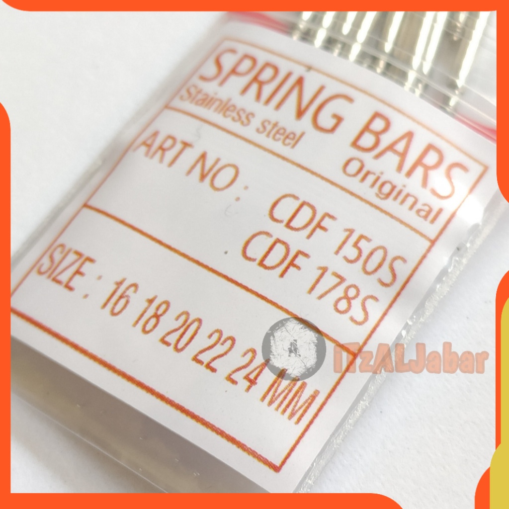 Pen strap spring bar tali jam tangan Pin pen spring bar (12 Pcs)