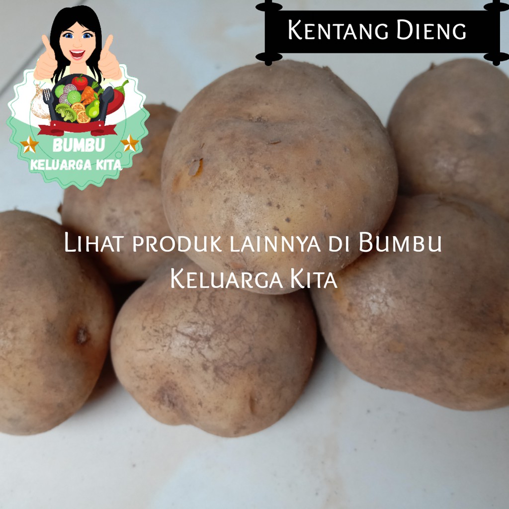 

Kentang Dieng Kuning 1KG / 1000Gram