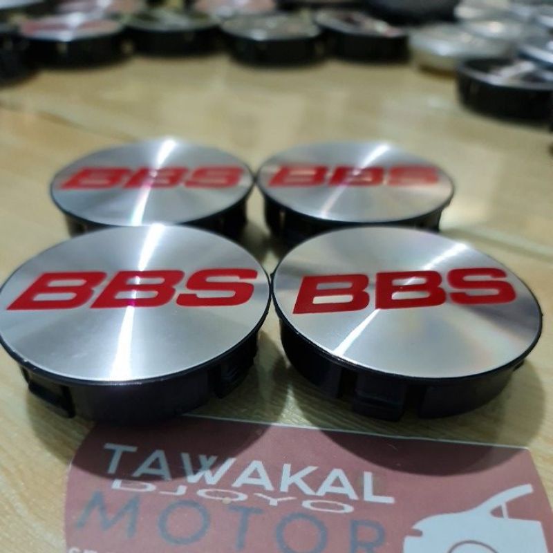 dop velg dop roda racing variasi DL6CM DD5.7CM motif BBS merah