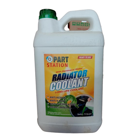 Jual Air Radiator Coolant With Demineral Water 5 Liter Indonesia|Shopee