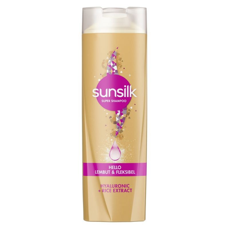 Sunsilk Super Shampoo Hello Lembut &amp; fleksibel 300ml