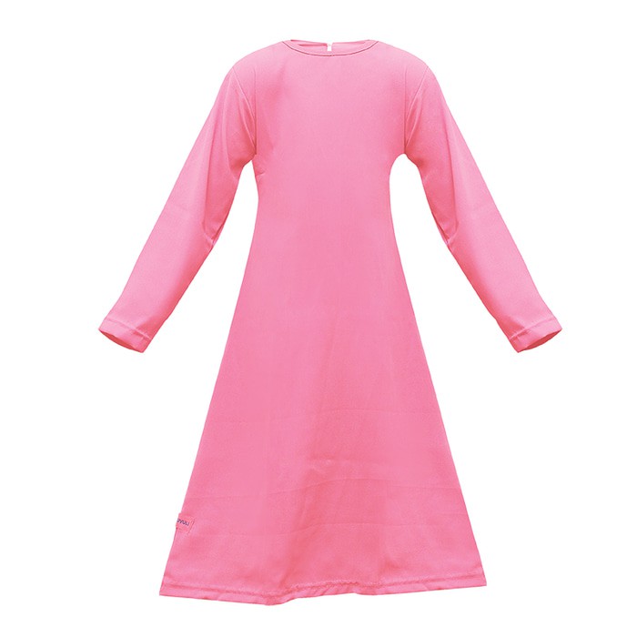 BAJUYULI - Baju Muslim Anak Murah Polos Wolfis Pink FWDP