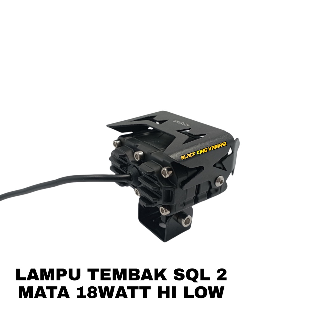 Lampu tembak Laser Foglamp SQL 2 MATA Superbright Hi Loo