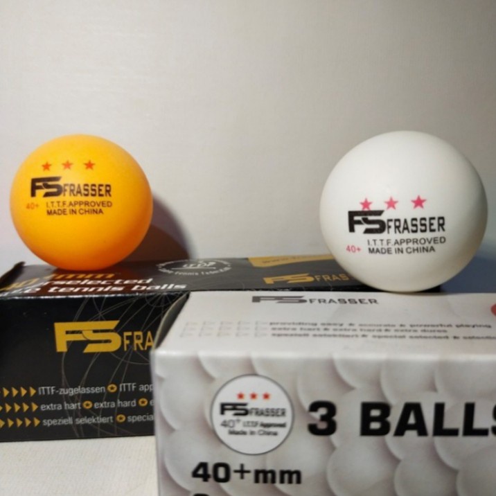 Bola pingpong Fresser *3 star isi 3/ tenis meja/ table tennis