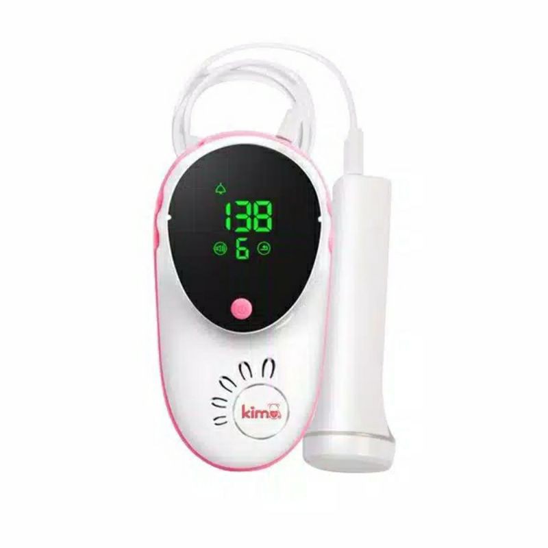 KIMO FETAL DOPPLER Alat Dengar Cek Detak Jantung Janin + COSMO Ultrasound Gel 250 Ml