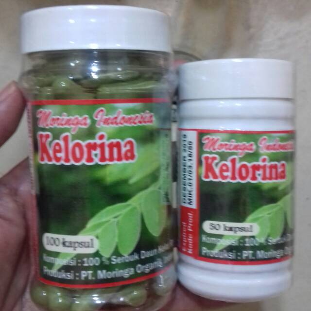 kapsul kelor isi 50 kapsul dan kapsul kelor isi 100 kapsul