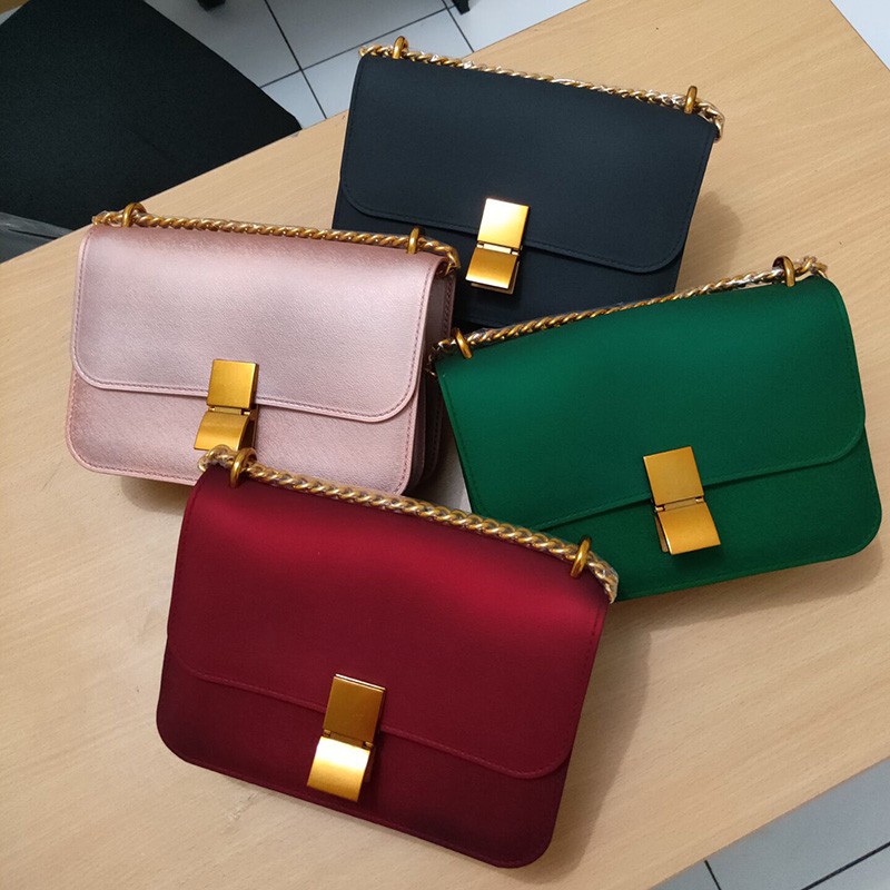 terbaru 2019 tasimpor  fashion wanita selempang bahan jelly batam murah shoulder bag