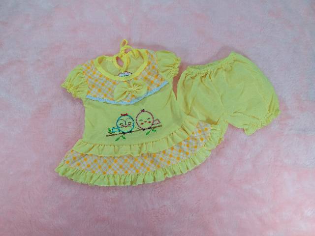 SETELAN DRESS BAYI MURAH