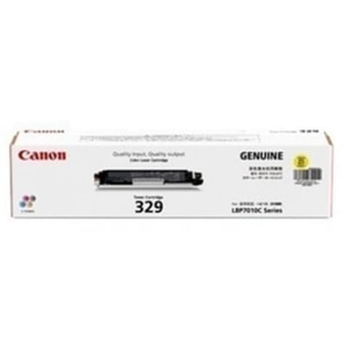 Toner Cartridge Canon 329 Yellow Original for LBP7018C