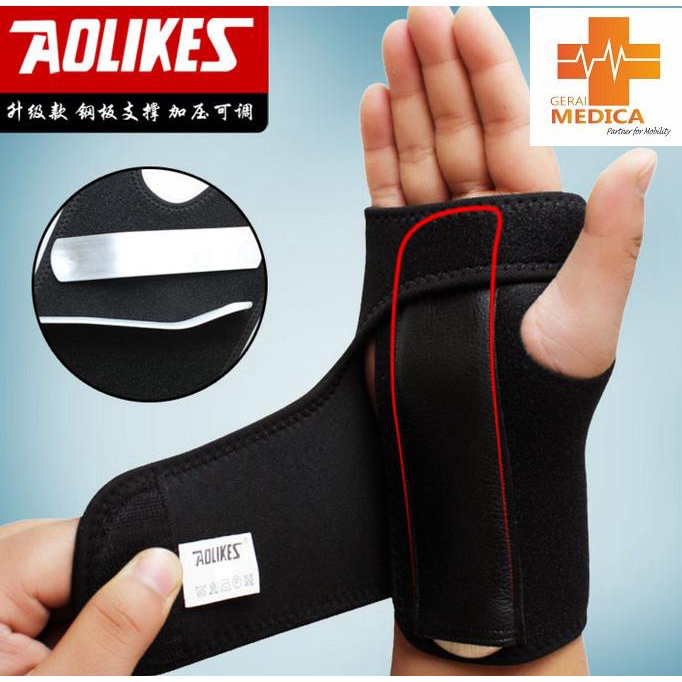 Aolikes / Wrist Support / Wrist Support With Steel Splint For CTS