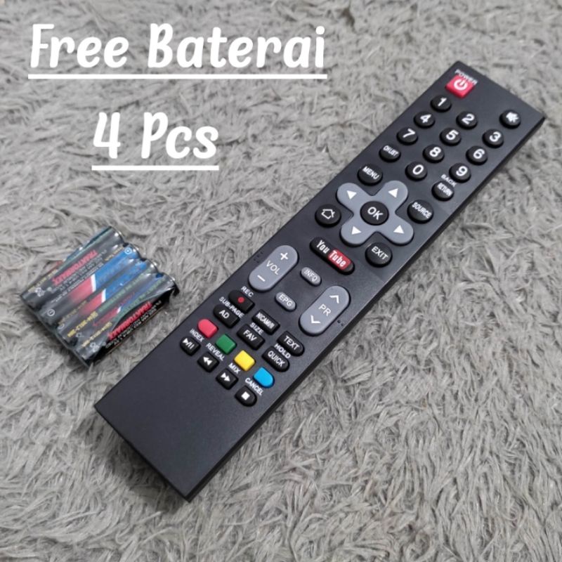 Remote TV COOCAA Smart TV Android TV 100% New Terbaru Dengan Youtube - Remote TV COOCAA - Remote TV 