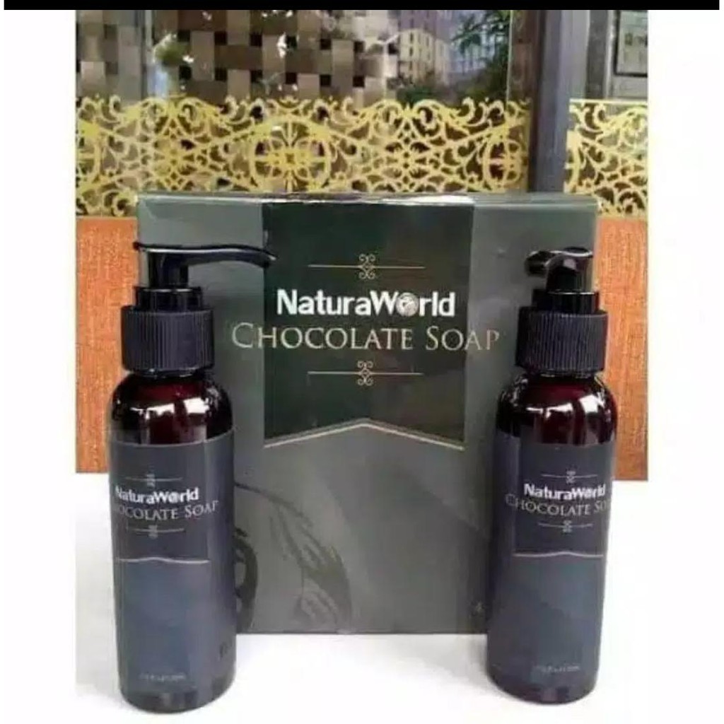 

NATURA CHOCOLATE SOAP 100% ORIGINAL BY NATURA WORLD