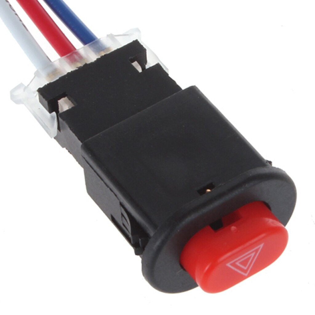 Saklar Tombol Hazzard ON OFF Motor Mobil Warning Light Switch