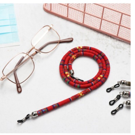 premiun tali kacamata bulat etnik Bohemain style TTN009