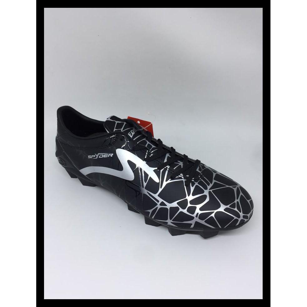 HOT LIST SEPATU BOLA SPECS ACCELERATOR SPYDER SE BLACK SILVER ORIGINAL 2018 MURAH