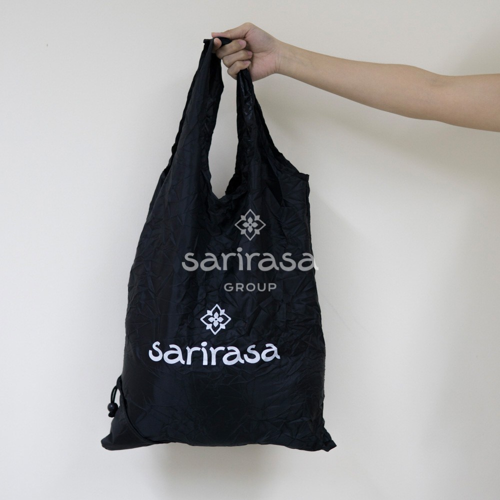 

Sarirasa - Foodiesia Tas Belanja Parasut Hitam Sarirasa