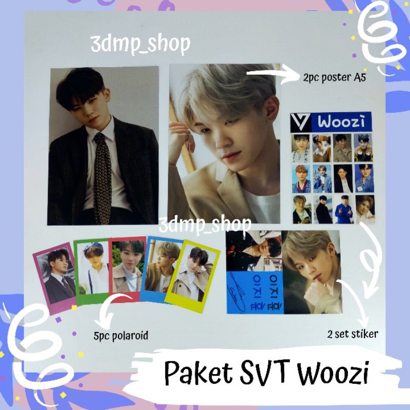 Paket Fankit Fangirl Seventeen Mingyu Woozi Jeonghan The8 DK Hoshi Joshua Vernon s.coups dino jun sector 17