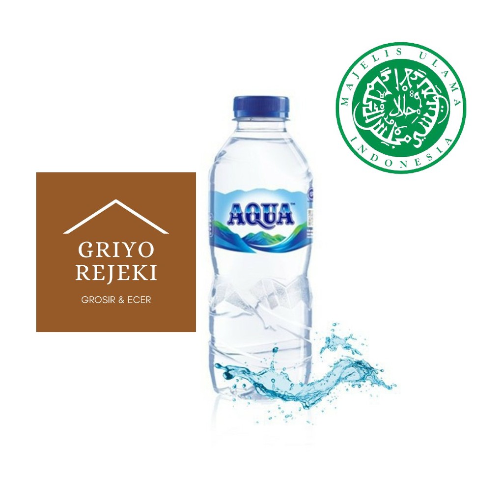 

AQUA Air Mineral 330ml 1 Dus (24 Botol Kecil)