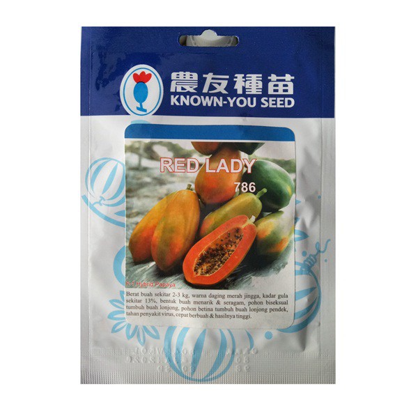 Benih Known You Seed Pepaya Red Lady F1 – 50 Biji